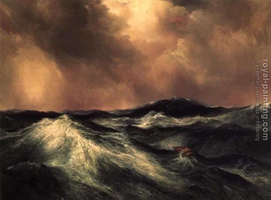Thomas Moran : The Angry Sea